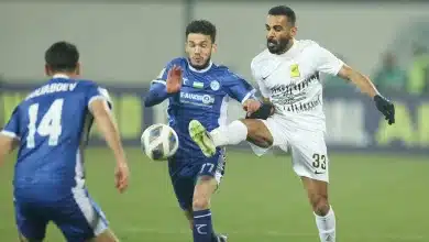 القنوات المجانية الناقلة لمباراة الاتحاد ونافباخور