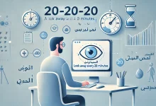 قاعدة 20 20 20 للعيون