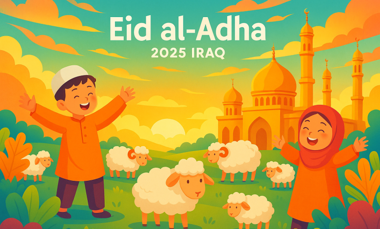 متى موعد تاريخ عطلة عيد الأضحى 2025 في العراق
