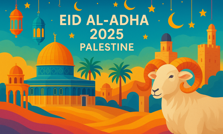 متى موعد تاريخ عطلة عيد الأضحى 2025 في فلسطين