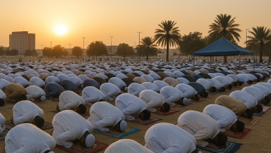 مصليات عيد الأضحى 2025 في محافظة الفروانية