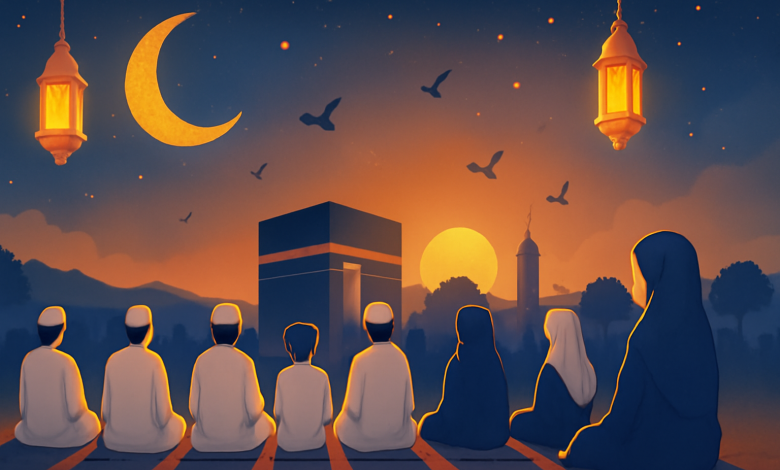 الساعة كم موعد توقيت موعد صلاة عيد الأضحى 2025 / 1446 في السعودية