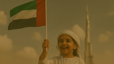 تعبير عن يوم العلم الإماراتي 2025