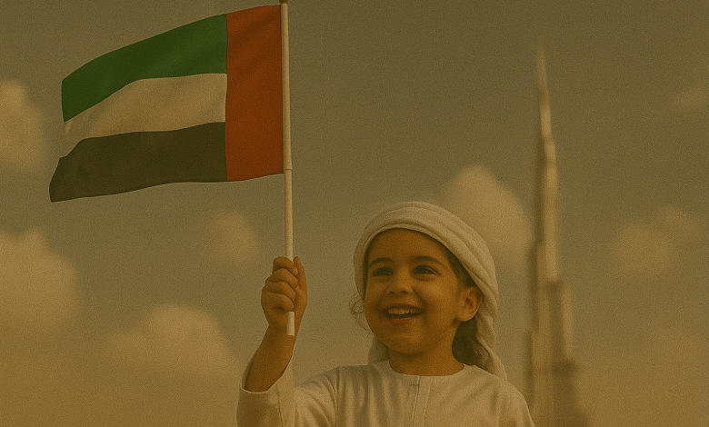 تعبير عن يوم العلم الإماراتي 2025