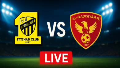 بث مباشر مباراة الاتحاد ضد القادسية
