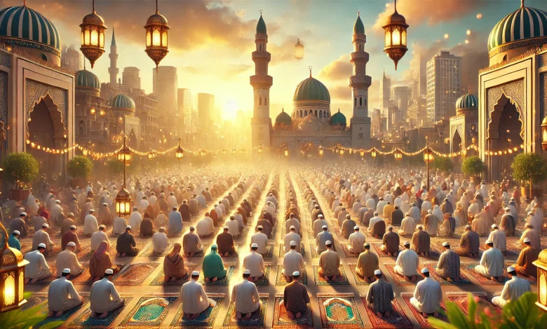 الساعة كم توقيت موعد صلاة عيد الأضحى في المنطقة الشرقية 2025/ 1446