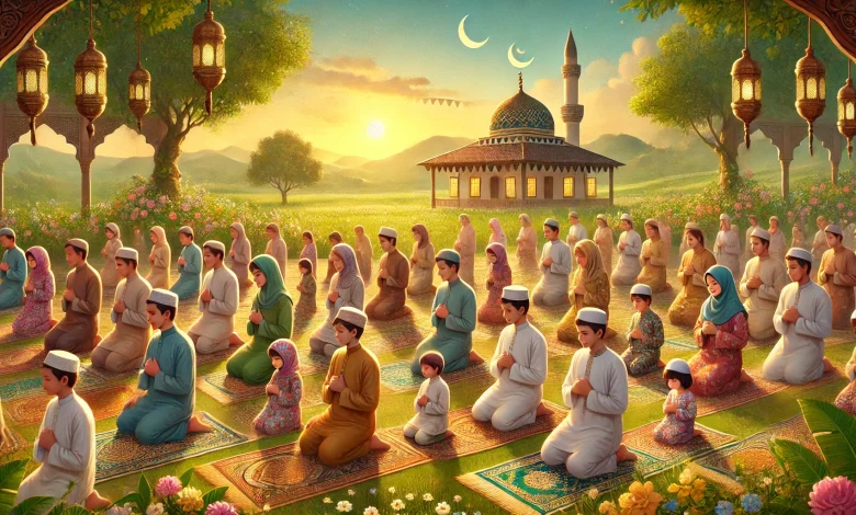 الساعة كم توقيت موعد صلاة عيد الأضحى في أبها 2025 / 1446