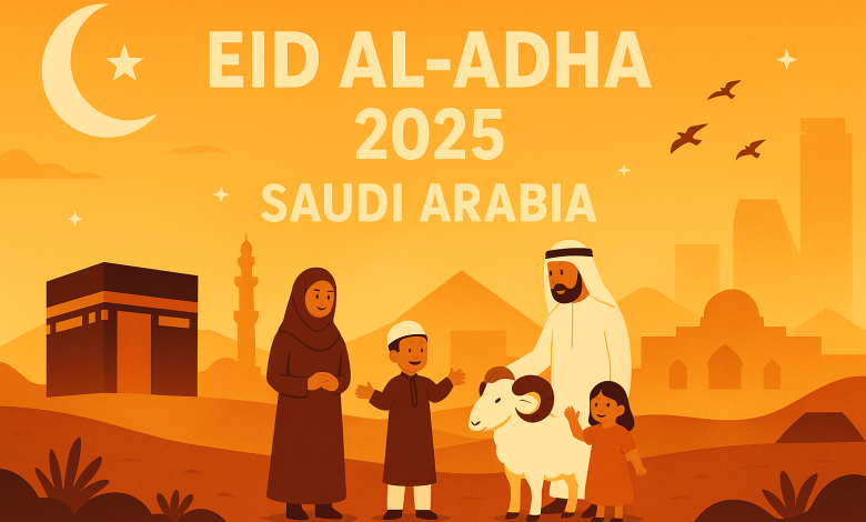 متى موعد تاريخ عطلة عيد الاضحى 2025 السعودية
