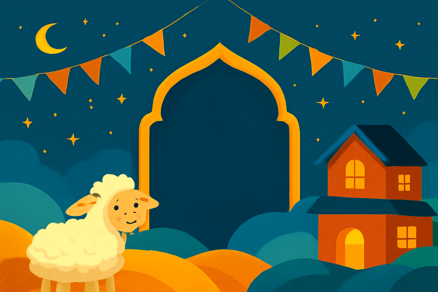 تصاميم خلفيات عيد الأضحى للتصميم والتحميل 2025