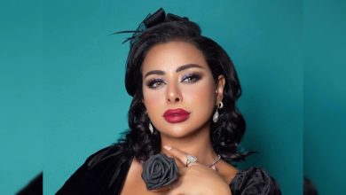 هند البلوشي تحتفل بطفلها الثالث