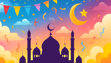 تكبيرات صلاة العيد مكتوبة 2025/ 1446