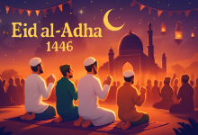 الساعة كم موعد وقت صلاة عيد الأضحى 2025 في حائل