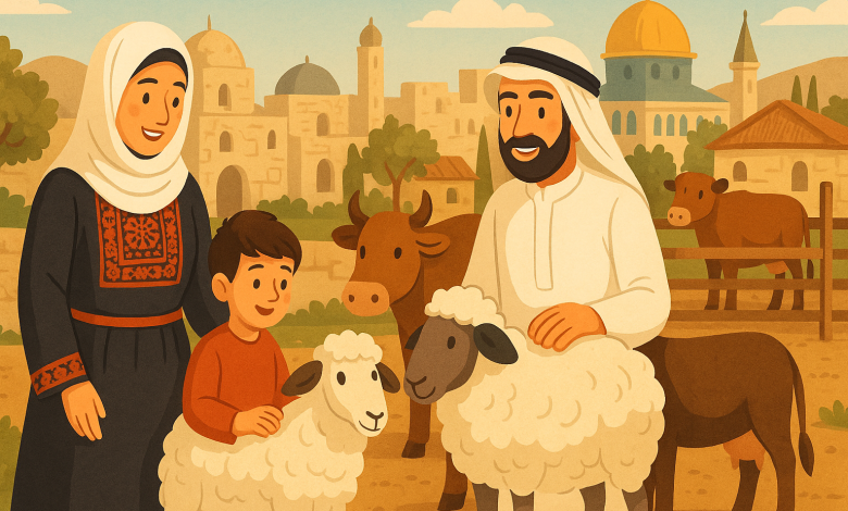 أسعار الأضاحي في فلسطين 2025