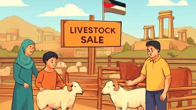 أماكن بيع الأضاحي عيد الأضحى 2025 في الأردن