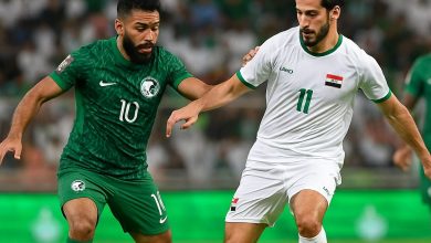 السعودية ضد العراق بث مباشر