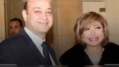 حقيقة طلاق عمرو أديب ولميس الحديدي بعد غياب دبلة الزواج