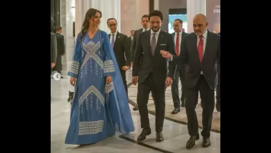 إطلالة الأميرة رجوة الحسين في اليوبيل الماسي