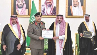 أمير القصيم يُكرّم المشاركين في اليوم الوطني