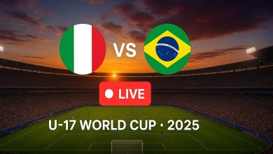 مباراة إيطاليا والبرازيل