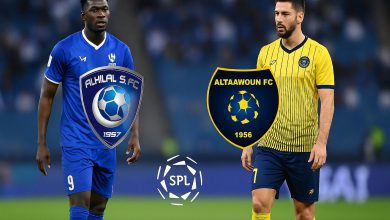 مباراة الهلال والتعاون