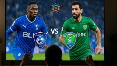 مباراة الهلال والفتح
