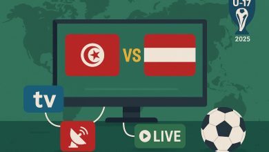 مباراة تونس ضد النمسا
