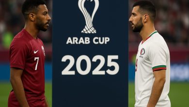 مباراة قطر وفلسطين