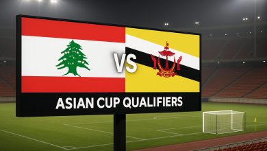مباراة لبنان وبرناي