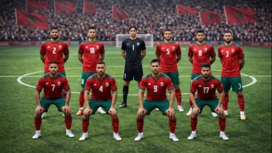 تشكيلة المنتخب المغربي المتوقعة أمام الاردن