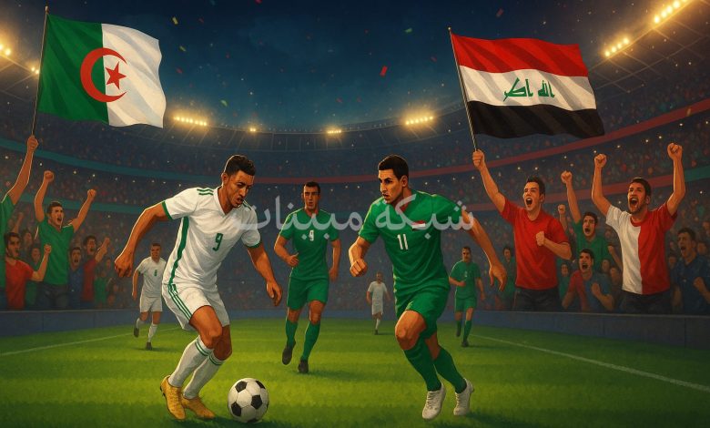 مباراة الجزائر ضد العراق