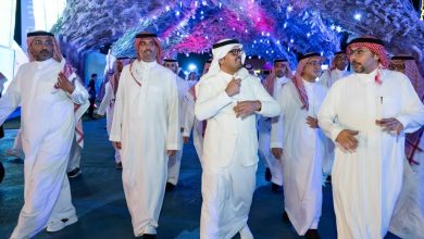 الأمير سعود بن مشعل يزور منطقة ونتر وندرلاند جدة