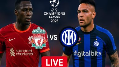 مباراة ليفربول ضد إنتر ميلان