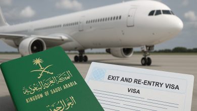 تأشيرات الخروج والعودة في السعودية