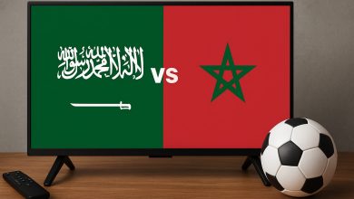 مباراة السعودية ضد المغرب