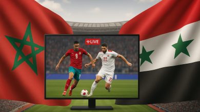 مباراة المغرب وسوريا في ربع نهائي كأس العرب