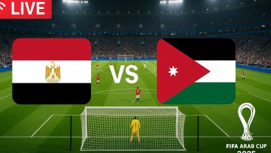 مباراة مصر والأردن